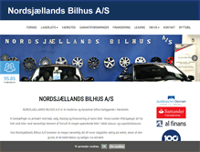 Tablet Screenshot of nordsjaellands-bilhus.dk